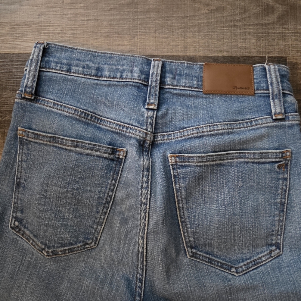 Madewell Blue Denim Jeans Skinny Flare